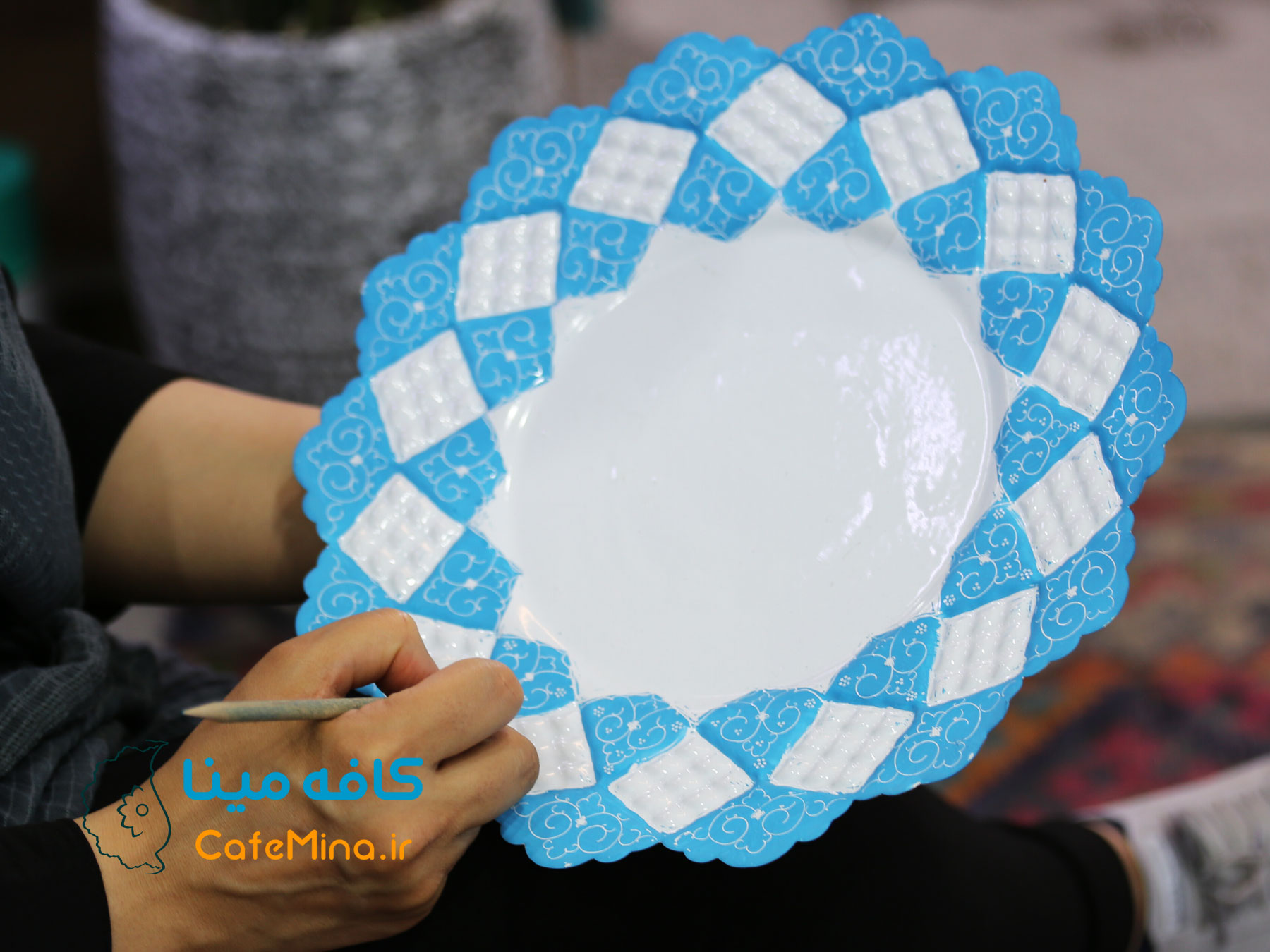 میناکاری روی فلز هنر اصیل ایران زمین 2 میناکاری روی فلز