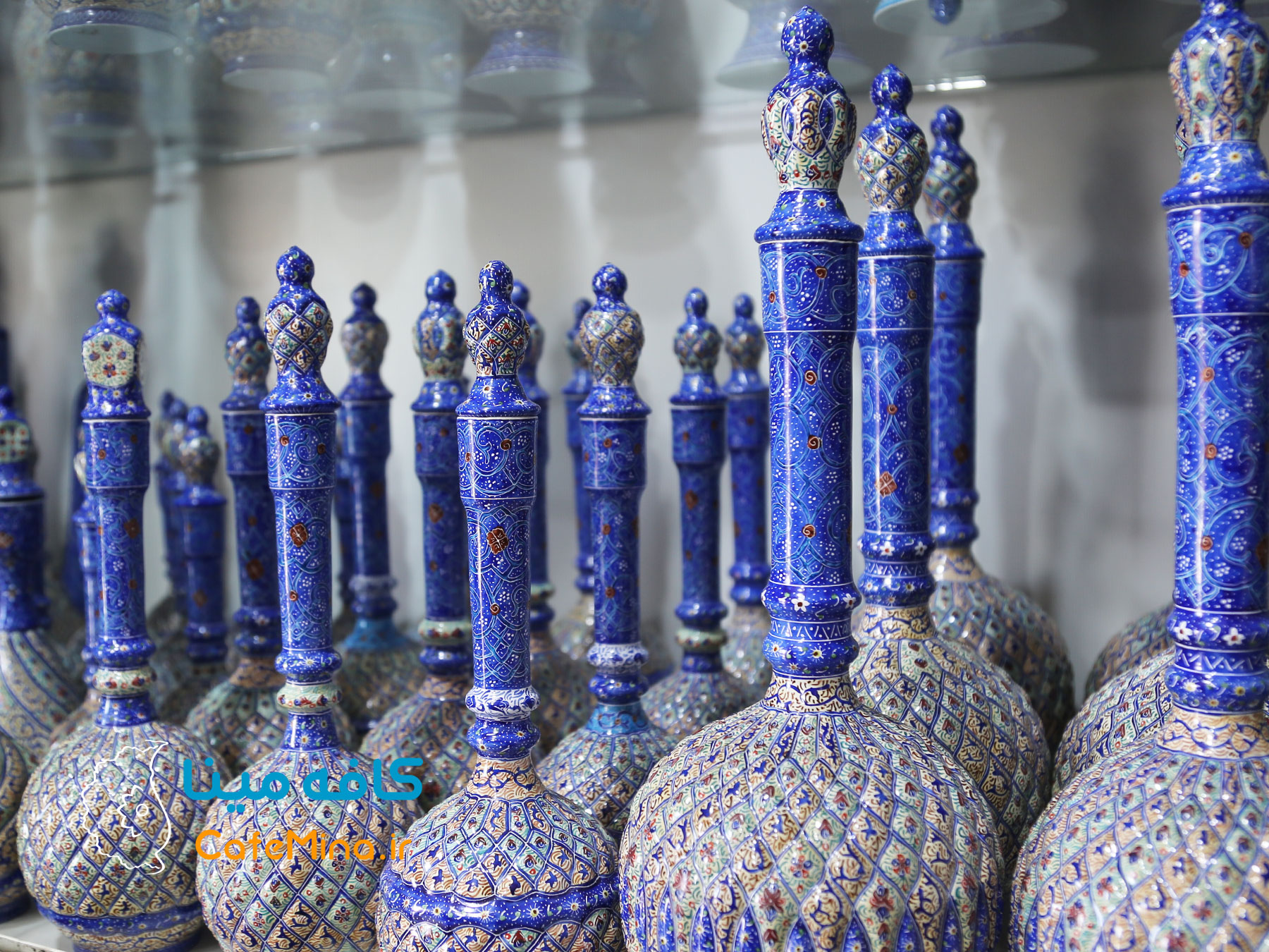 میناکاری روی فلز هنر اصیل ایران زمین 27 میناکاری روی فلز